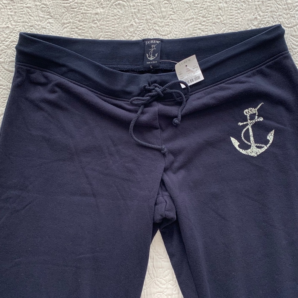 J. Crew navy blue sweatpants